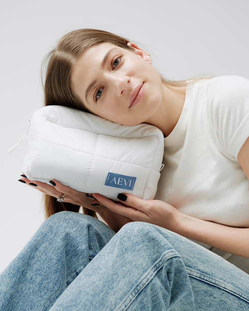 Aevi Cloud Bag – travel skincare bag, large