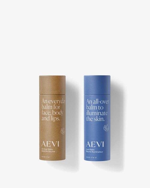 Aevi Radiance and Repair Balm Kit – All-Over Balm and Lumi Balm duo