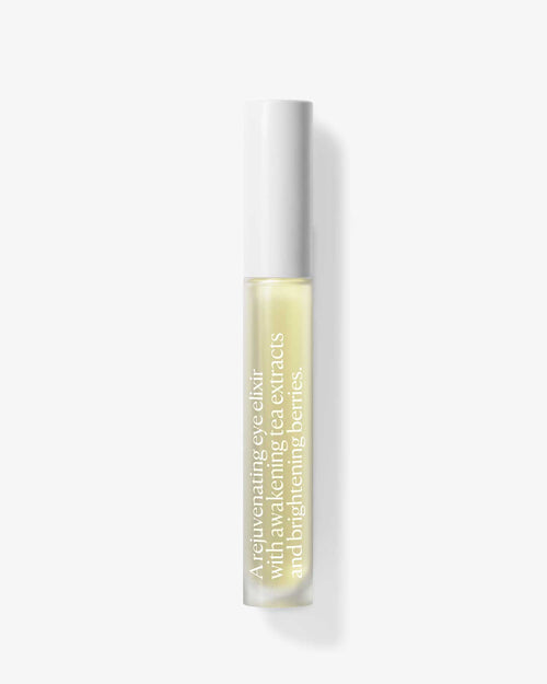 Aevi Eye Elixir with cooling applicator for de-puffing tired eyes