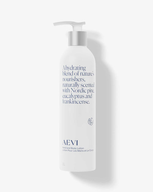 Aevi Hydrating Hand and Body Lotion with Nordic pine, eucalyptus and frankincense